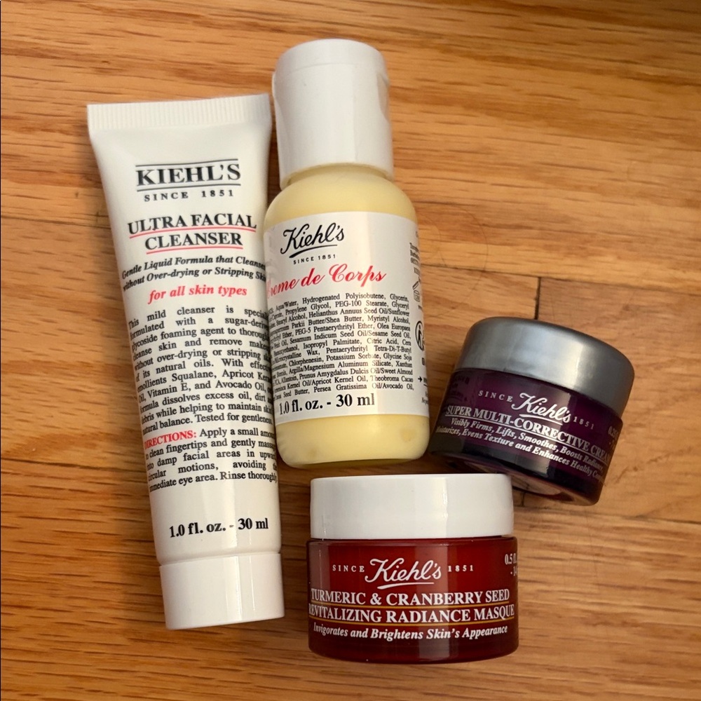 Kiehl's Skincare Collection sample 4 pieces